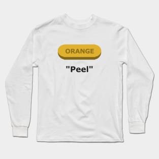 Orange Peel Long Sleeve T-Shirt